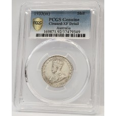 AUSTRALIA 1933 . ONE 1 SHILLING . GENUINE